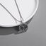 DOTBJ 925 Sterling Silber St Michael Anhänger Kette mit Edelstahlkette 55,88cm + 5cm