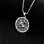 Shusukue St. George Kette 925 Sterling Silber, Saint Georg Amulett Schutzpatron Halskette, Medaillen Gebetsmünzen Anhänger Christlicher Religiöser Schmuck für Frauen Männer
