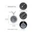 Shusukue Saint Michael Kette 925 Sterling Silber Erzengel Saint Michael Amulett Schutzpatron Halskette Medaillen Gebetsmünzen Anhänger Christlicher Religiöser Schmuck für Frauen Männer