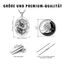 DOTBJ 925 Sterling Silber Heiliger Antonius Anhänger Kette mit Edelstahlkette 55,88cm + 5cm