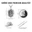 DOTBJ 925 Sterling Silber Heiliger Judas Anhänger Kette mit Edelstahlkette 55,88cm + 5cm