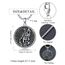 Shusukue Sankt Florian Halskette für Feuerwehrleute, 925 Sterlingsilber, Anhänger mit St.-Florian-Medaille, Beschützer-Medaillon,St.-Florian-Amulett, Geschenk für Männer, Feuerwehrleute, Sohn, Vater