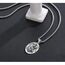 DOTBJ 925 Sterling Silber St Gerard Anhänger Kette mit Edelstahlkette 55,88cm + 5cm
