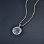 Shusukue Saint Christoph Kette 925 Sterling Silber, St. Christoph Amulett Schutzpatron Halskette, Medaillen Gebetsmünzen Anhänger Katholisch Religiöser Schmuck für Frauen Männer
