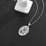 DOTBJ 925 Sterling Silber Heiliger Antonius Anhänger Kette mit Edelstahlkette 55,88cm + 5cm