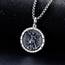 Shusukue Mensch Urnenketten für Asche Erzengel St. Michael Schutzpatron Urne Halskette Medaillon 925 Silber Schmuck
