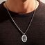 DOTBJ 925 Sterling Silber Heiliger Judas Anhänger Kette mit Edelstahlkette 55,88cm + 5cm