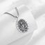 EUDORA Harmony Ball Heilige Joseph Kette Medaille für Damen Herren Sterling Silber 925, Heilige ST Joseph Halskette Anhänger Christlicher Schmuck Vatertag Geschenke für Vater Ehemann, 55CM + 61CM