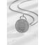 EUDORA Harmony Ball Heiliger Judas Thaddäus Kette Medaille für Damen Herren Sterling Silber 925, Vintage Heiliger Judas Thaddäus Amulett Anhänger Christlicher Schmuck Geschenke für Männer Frauen,61CM