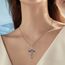 AEONSLOVE Kreuz Kette Silber 925 Kreuzkette Silber Herren Damen Jesus Kruzifix Halskette Benedikt Kreuz Anhänger Heilige Benedikt Medaille Christlicher Schmuck Katholischer Geschenke