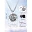 AEONSLOVE Heiliger Christophorus Anhänger Saint Christophorus Halskette Silber 925 für Herren Damen St Christopher Kette Christliche Katholische Schmuck Religious Protector Talisman Medaille