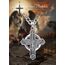 AEONSLOVE Erzengel Michael Halskette für Damen Herren 925 Sterling Silber Michael Anhänger Heiliger Michael Medaille Saint Michael Archangel Amulett Kette Katholische Schmuck Religiöse Geschenk