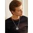 AEONSLOVE Heiliger Christophorus Anhänger Saint Christophorus Halskette Silber 925 für Herren Damen St Christopher Kette Christliche Katholische Schmuck Religious Protector Talisman Medaille