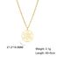 EUEAVAN Metatrons Würfel Halskette Metatron Würfel Heilige Geometrie Anhänger Siegel von Erzengel Engel Metatron Statement Halsketten Spiritueller Schutz Talisman für Frauen (Gold)