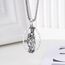 YEESIA Jungfrau Maria Halskette für Frauen 925 Sterling Silber Mary Miraculous Medal Our Lady Of Guadalupe Anhänger Halskette Religiöser Schmuck Geschenke