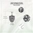 ONEFINITY Saint Jude Kette Herren 925 Sterling Silber St Jude Anhänger San Judas Anhänger Halskette Religiöse Schützen Schmuck Geschenk für Damen