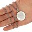 Herren Heiliger Michael Anhänger Halskette das Siegel der sieben Erzengel Religiöser Medaillon Modeschmuck für Männer und Frauen Jungen Edelstahl christliches Geschenk