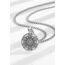 AEONSLOVE Metatrons Würfel Halskette Silber 925 Heilige Geometrie Anhänger Herren Damen Erzengel Metatron Medaille Metatrons Würfel Schmuck