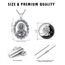 YEESIA Judas-Halskette für Damen und Herren, 925er Sterlingsilber, Anhänger mit dem Heiligen Judas, ovale Medaille, religiöser Schmuck, Geschenk für Damen und Herren