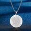 Herren Heiliger Michael Anhänger Halskette das Siegel der sieben Erzengel Religiöser Medaillon Modeschmuck für Männer und Frauen Jungen Edelstahl christliches Geschenk