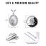 YEESIA Betende Hände Halskette 925 Sterling Silber Betende Hände Anhänger Halskette Retro Halskette Religiöser Schmuck Geschenke für Frauen und Männer