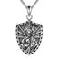 ONEFINITY Saint Jude Kette Herren 925 Sterling Silber St Jude Anhänger San Judas Anhänger Halskette Religiöse Schützen Schmuck Geschenk für Damen