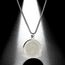 Herren St. Christophorus Anhänger Halskette das Siegel der sieben Erzengel Religiöser Medaillon Modeschmuck für Männer und Frauen Jungen Edelstahl christliches Geschenk