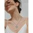 AEONSLOVE Heiliger Gabriel Kette Silber 925 für Herren Damen Erzengel Gabriel Medaille Saint Gabriel Halskette Christliche Katholische Schutz Talisman Religiöse Schmuck