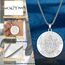 Herren St. Christophorus Anhänger Halskette das Siegel der sieben Erzengel Religiöser Medaillon Modeschmuck für Männer und Frauen Jungen Edelstahl christliches Geschenk