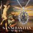 YEESIA Halskette mit dem Heiligen Sebastian, 925er Sterlingsilber, Anhänger mit ovaler Medaille, religiöser Schmuck, Geschenk für Damen und Herren