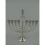Clever-Deko Chanukkaleuchter 9-armig Menorah Menora Davidleuchter Kerzenleuchter DAVIDSTERN