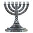 Fopytu Mini 7-Branch Menorah Kerzenhalter Für Schabbat, Tabernakel, Jüdische Kerzenhalter Home Decor Ornamente Tisch Herzstück Display