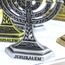 Fopytu Mini 7-Branch Menorah Kerzenhalter Für Schabbat, Tabernakel, Jüdische Kerzenhalter Home Decor Ornamente Tisch Herzstück Display