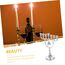 BIUDECO Chanukkah-Menorah-Zweige, Kerzenhalter, dekorativer Hanukah-Kerzenhalter, Schreibtisch-Tischplatte, elegante Urlaubsdekoration