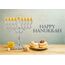 Ner Mitzvah Hanukkah Menorah Glass Oil Cups â€“ Elegant Holders for Oil for Shabbos and Chanukah â€“ Durable Quality, Long-Lasting - (9 Pack)