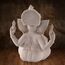 Kitchnexus Ganesha Buddha Statue Kleine Sandstein Skulptur Elefant Statue Buddha Figur als Dekor und Geschenk