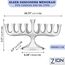 Zion Judaica Stunning New Sleek Designers Menorah by Zion Judaica Ltd