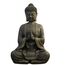 Zen'Light - Große Zen Buddha-Statue (40 cm) - Hervorragendes Finish, Patina-Anstrich, Harz - Schönes Objekt zur Dekoration und Feng Shui für das Haus, Bronze