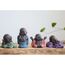 Healifty Kreative Buddha Statuen Keramik Kleine Niedliche Buddha Statue Mönch Figur Kreative Baby Handwerk Puppen Ornamente Geschenk Chinesische Zarte Keramik Kunst Und Handwerk