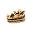 lachineuse - Lachende Buddha-Statue mit Kindern - 15 cm, goldfarben - Feng Shui-Dekoration - chinesisches Zen - Dekorationsobjekt für Innenbereich, Wohnzimmer - Geschenkidee China Asien Viel Glück