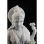 Top Collection Lakshmi Statue, Hindu-Göttin des Reichtums, Wohlstand, Weisheit und Glück, 25 cm, Sammelfigur (weißer Marmor)