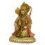 alikiki Hindu-mythologische Ramayana-Hanuman-AFFE – Indische Gottesstatue, östliche Erleuchtung, Anhänger von Lord Rama Altar Skulptur – Indien Home Puja Tempel Mandir Buddha Dekor