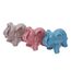 Flanacom Mini Deko-Figuren 3-er Set aus Keramik - Hochwertige kleine Skulpturen für Innen & Außen, Balkon & Garten - Moderne Dekoration Wohnung - ideal als Einweihungs-Geschenk (Elefanten)