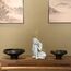 TERESA'S COLLECTIONS Buddha Figur für Zen Garten, 20cm Schlafender Buddha Gartenfigur aus Harz, Hellgrau Buddha Statue für Haus Büro Zen Garten, Wetterfest Frostsich