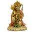 alikiki Hindu-mythologische Ramayana-Hanuman-AFFE – Indische Gottesstatue, östliche Erleuchtung, Anhänger von Lord Rama Altar Skulptur – Indien Home Puja Tempel Mandir Buddha Dekor