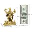 BangBangDa Hinduistische Göttin Kali Statue Skulptur – Indischer Gott dekoratives antikes Idol – Indien Göttin der Zeit und des Todes Figur Murti Pooja Puja Buddha Tempel Mandir Dekor