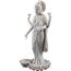 Top Collection Lakshmi Statue, Hindu-Göttin des Reichtums, Wohlstand, Weisheit und Glück, 25 cm, Sammelfigur (weißer Marmor)