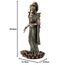 Buddha Groove Lakshmi Hindu-Göttin des Reichtums, Wohlstands, Weisheit und Glücks Statue
