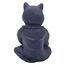 RK Collections Buddha-Katzenstatue in meditierender Katzenfigur-Pose für Zen-Katzen-Gedenkstätte oder spirituelles Dekor. Dhyana Mudra Pose Yoga. Meditierendes Kätzchen.
