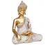 Suoedd Goldene Buddha-Statue, 26,7 cm – großer Indoor-Buddha für Heimdekoration, Zen, Wohnzimmer und Meditation